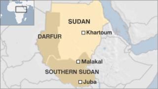 Map of Sudan