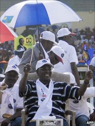 President Idriss Deby on 23 April 2011