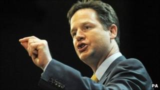 Deputy Prime Minister Nick Clegg