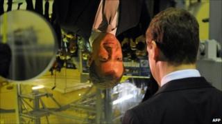 Russian President Dmitry Medvedev visits Lytkarino Optical Glass Factory