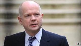 Foreign Secretary William Hague