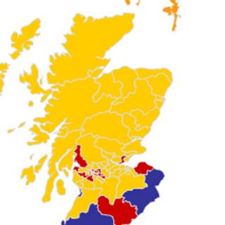политическая карта шотландии