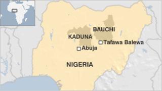 Map of Nigeria