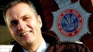 wales vaughan peter south chief police constable drug deal saw began caption career beat his