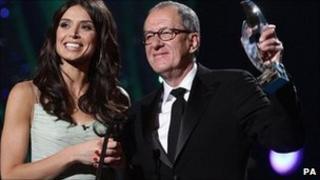 Christine Bleakley and Geoffrey Rush