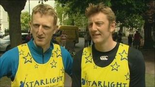 Rich (l) and Dave Cooper