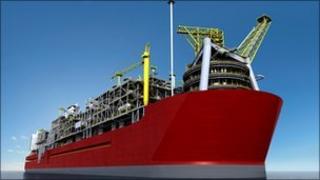 Shell LNG facility