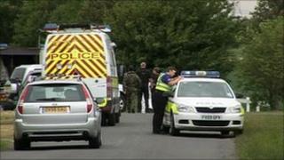 Police on Walkerith Road