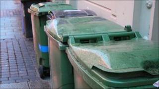 Wheelie bins
