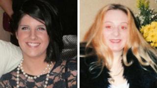 Sian O'Callaghan (left) and Becky Godden-Edwards