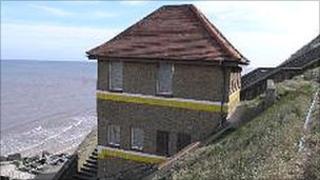 Former toilet block in Sheringham