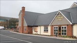 The Running Hare pub at Ewloe, Flintshire (picture courtesy of leaderlive.co.uk)