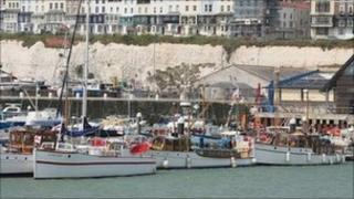 The little ships in Ramsgate
