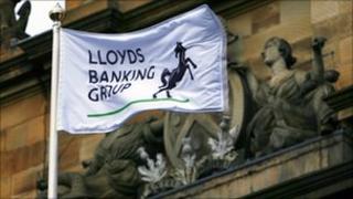 Lloyds banking group flag