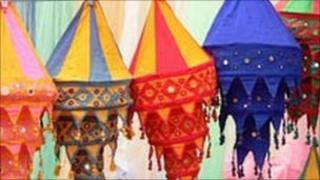 Diwali lanterns