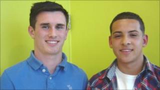 Two young men
