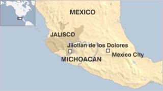 Map of Mexico