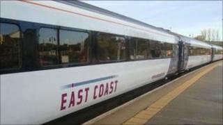 East Coast train