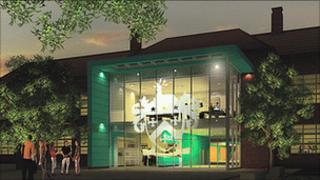 Artist impression of Red House school