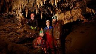 The cave discovered in Applecross