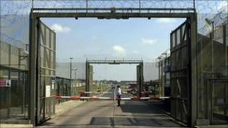 Prison gates
