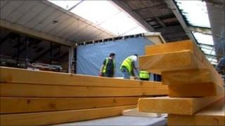 Timber yard