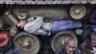 Anti-government protest in Egypt