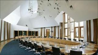 scottish parliament committee room