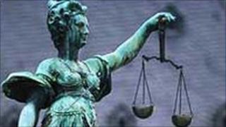 Court statue