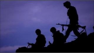 British soldiers in Afghanistan
