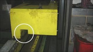 Steel processing machine