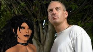 Virtual and real person
