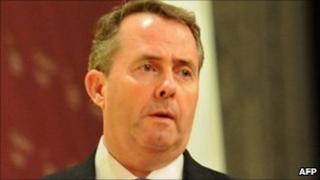 Defence Secretary Liam Fox