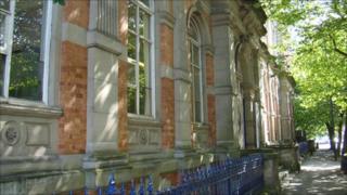 Swansea Central Library building