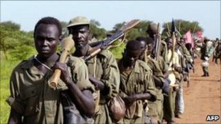 South Sudan army (file photo)