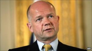Foreign Secretary William Hague