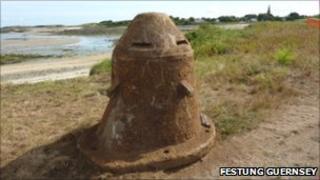 German gun turret