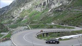 Dan McIntyre in the Alps