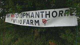 Sign at Copmanthorpe near York