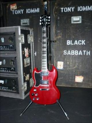 Tony Iommi's guitar