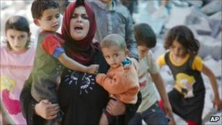 Syrian refugees have sought safety in camps across the border in Turkey