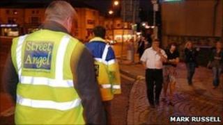 Street angels in Halifax (All pics Mark Russell)