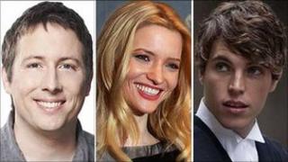 Joe Cornish, Talulah Riley and Tom Hughes