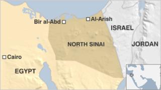 Map of Egypt