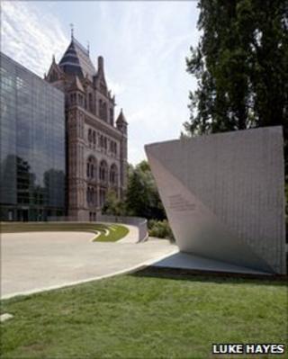 The tsunami memorial