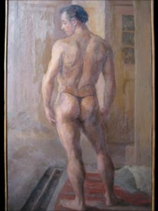 Sean Connery painting