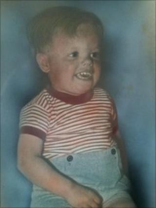 Robin Ligus age two