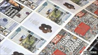 Final edition of News of the World