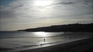 East Sands beach at St Andrews Pic: Lynsey Easton