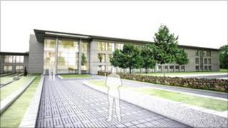 Image of plans for Kingswells business park
